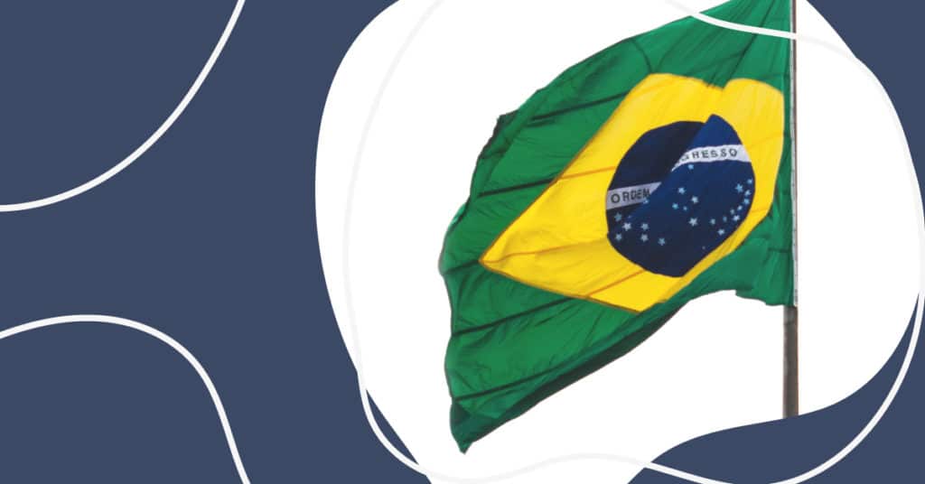 Bandeira do Brasil na Proclamação da República 2023 que impactou o expediente dos TJs, TRTs e TRFs